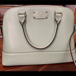 Kate Spade mint green purse